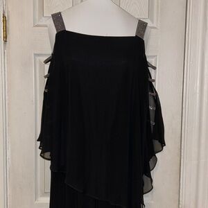 Holiday jumpsuit women size XL black